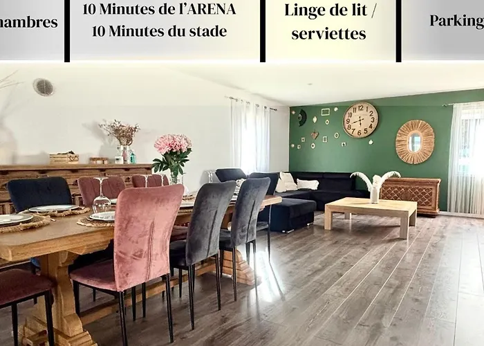 Charmante Familiale, Avec Piscine Privee, Ideale Pour Journee A La Et Proche Des Grands Buffets